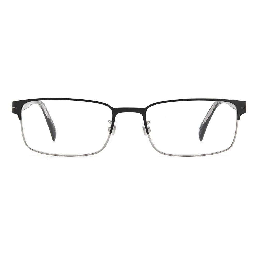 David Beckham Schwarze Metallbrille (Gestelle)