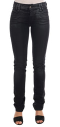 John Galliano Grey Cotton-Stretch Regular Fit Jeans