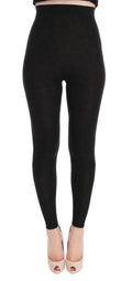 Dolce & Gabbana Grey Cashmere-Stretch Tights