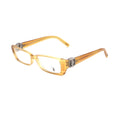 Tod's Gelbe Acetat-Brillengestelle
