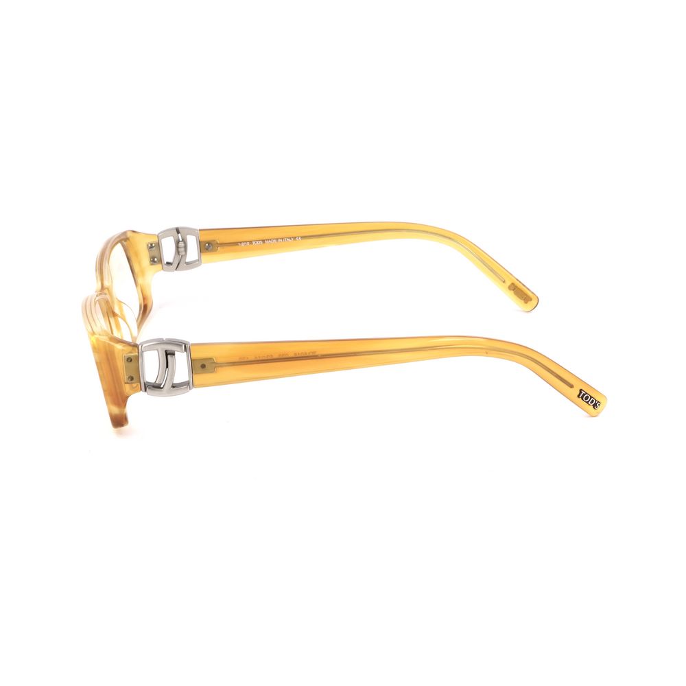 Tod's Gelbe Acetat-Brillengestelle