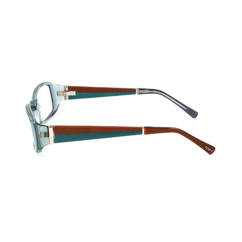 Tod's Türkise Acetat-Brille (Rahmen)