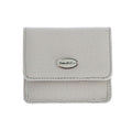 Dolce & Gabbana Weißes Dauphine Lederetui Brieftasche