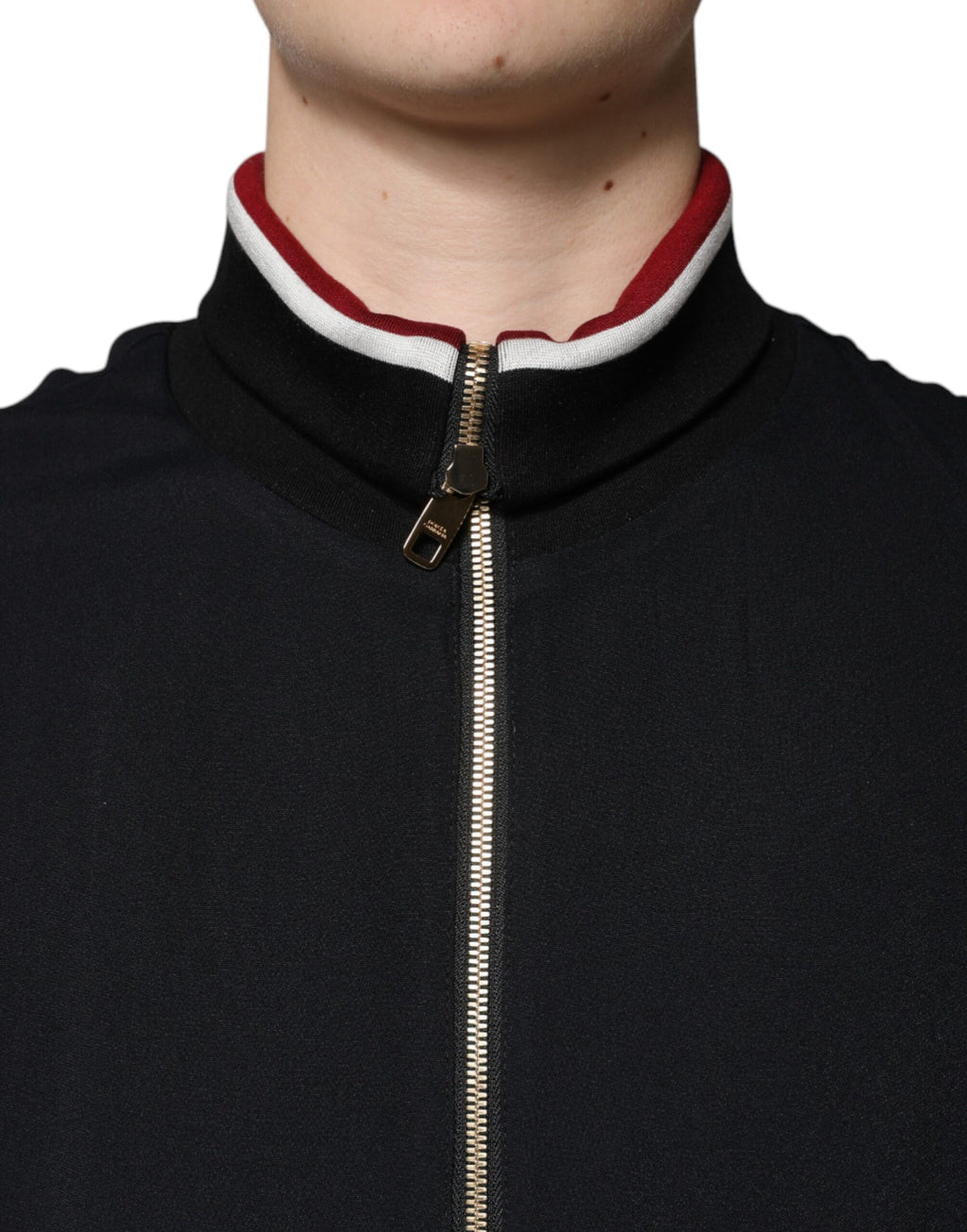 Dolce & Gabbana Black DG King Full-Zip Sweatshirt