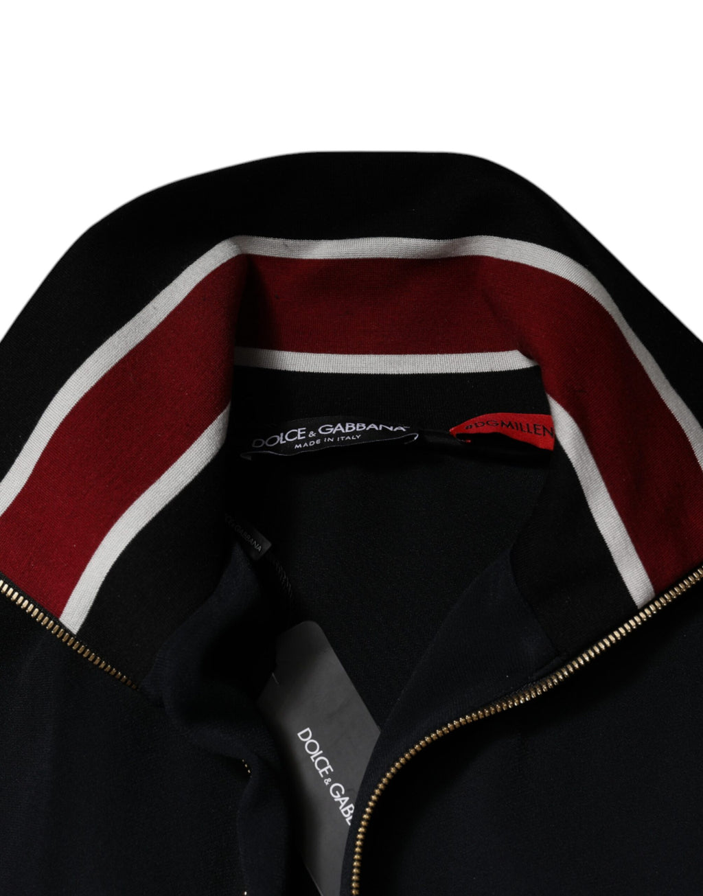 Dolce & Gabbana Black DG King Full-Zip Sweatshirt