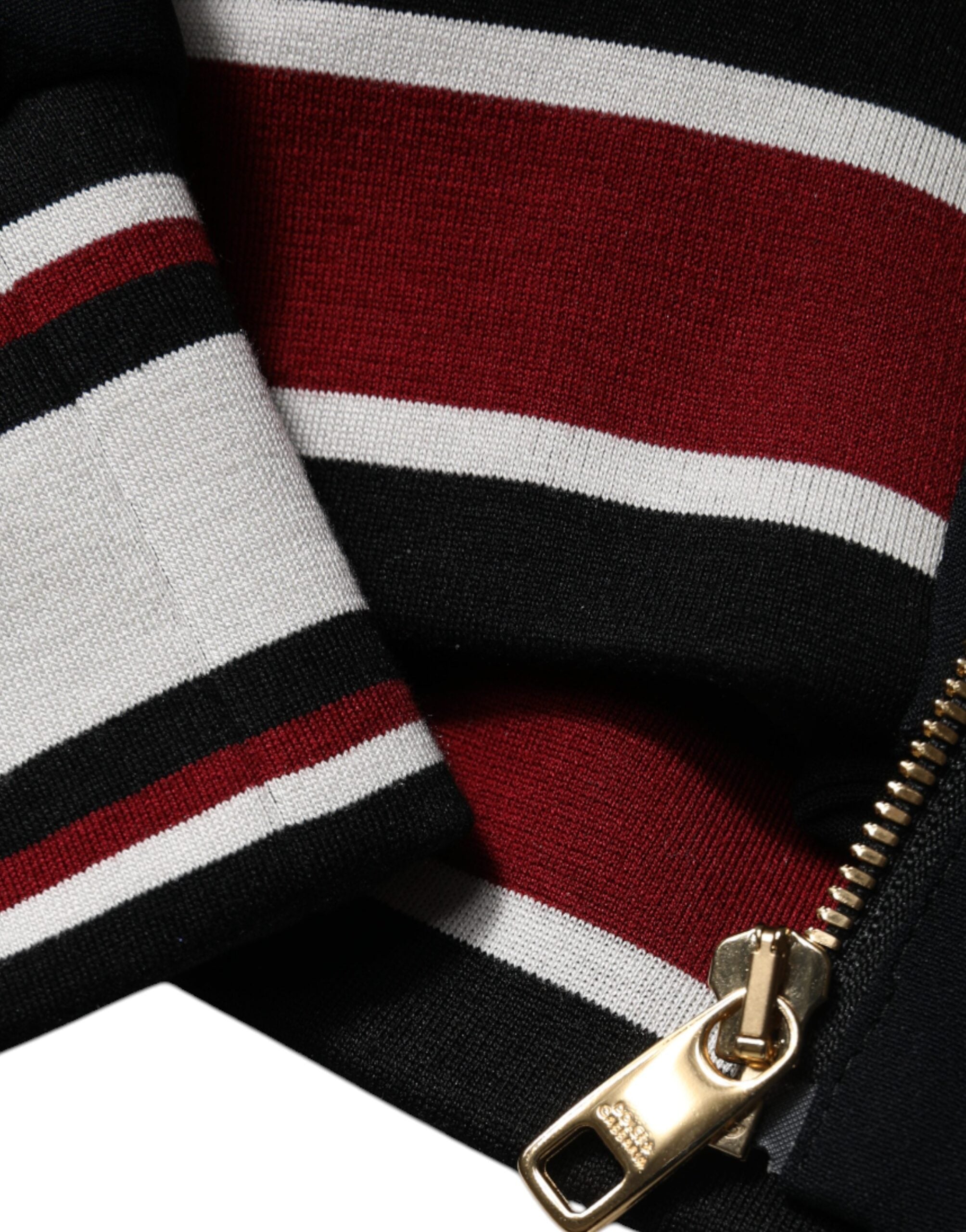 Dolce & Gabbana Black DG King Full-Zip Sweatshirt
