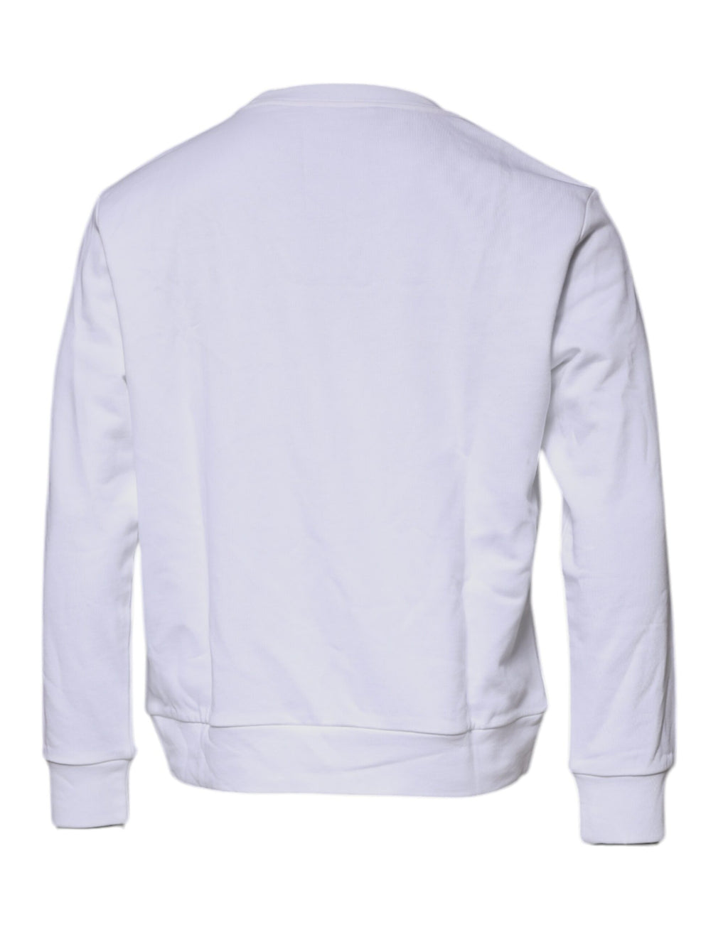 Versace White Medusa Embroidered Crew Neck Jumper