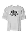 Dolce & Gabbana White DG Sport Crew Neck Short Sleeve T-Shirt