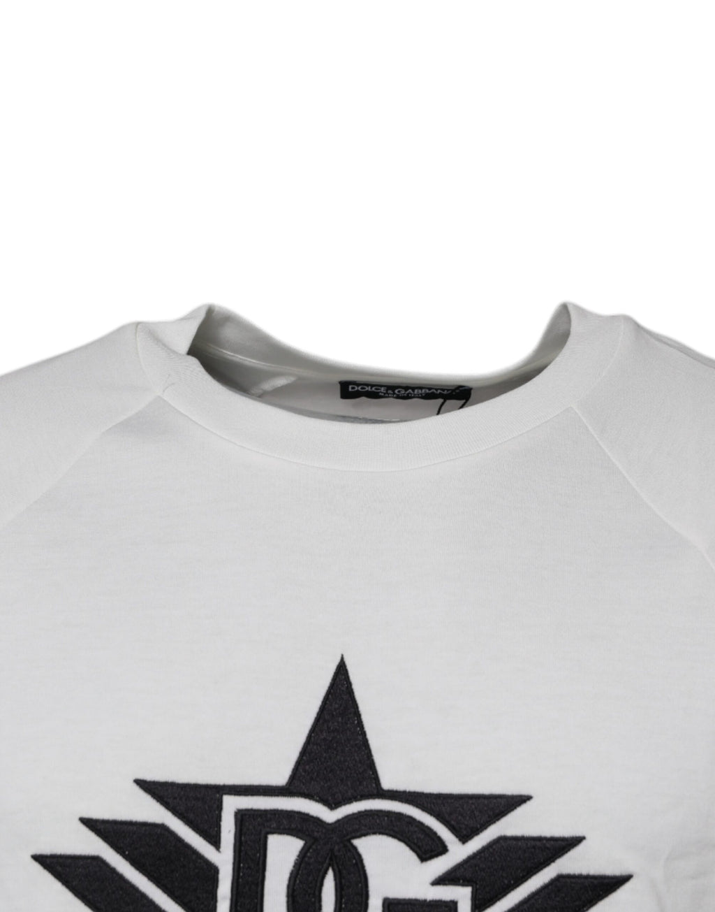 Dolce & Gabbana White DG Sport Crew Neck Short Sleeve T-Shirt