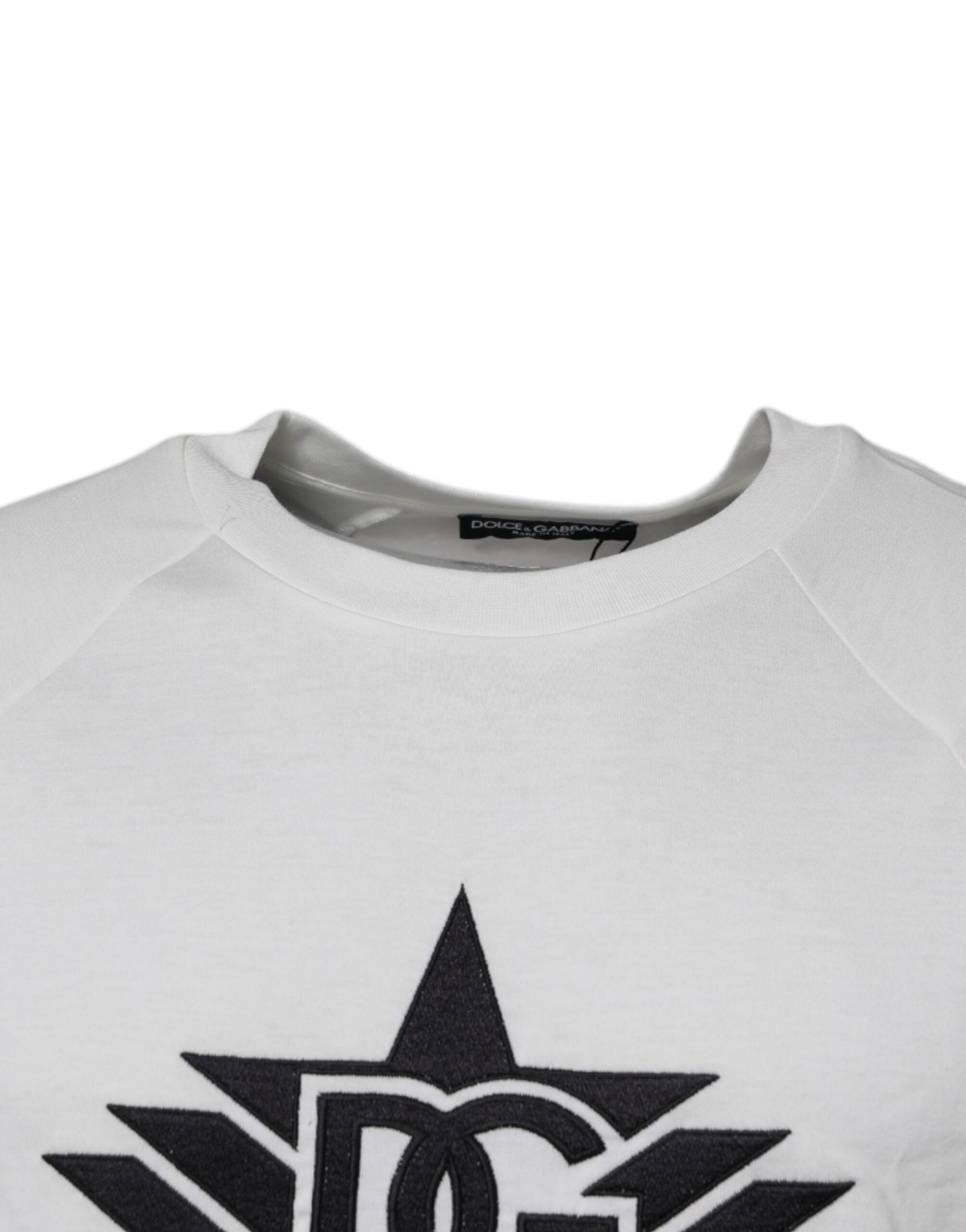 Dolce & Gabbana White DG Sport Crew Neck Short Sleeve T-Shirt