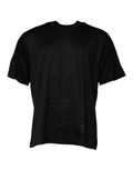 Dolce & Gabbana Black Crew Neck Short Sleeve T-Shirt