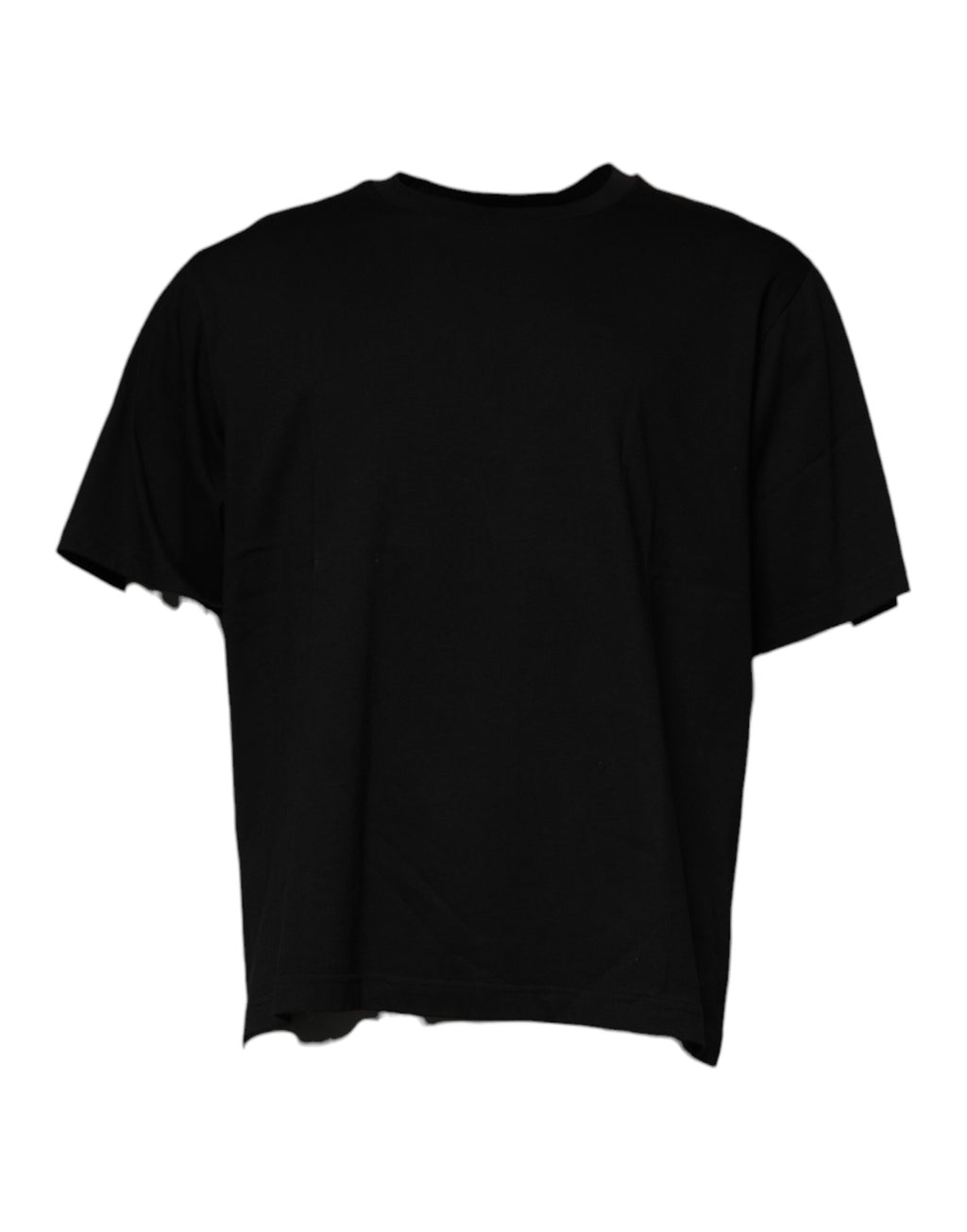 Dolce & Gabbana Black Short Sleeve Crew Neck T-Shirt