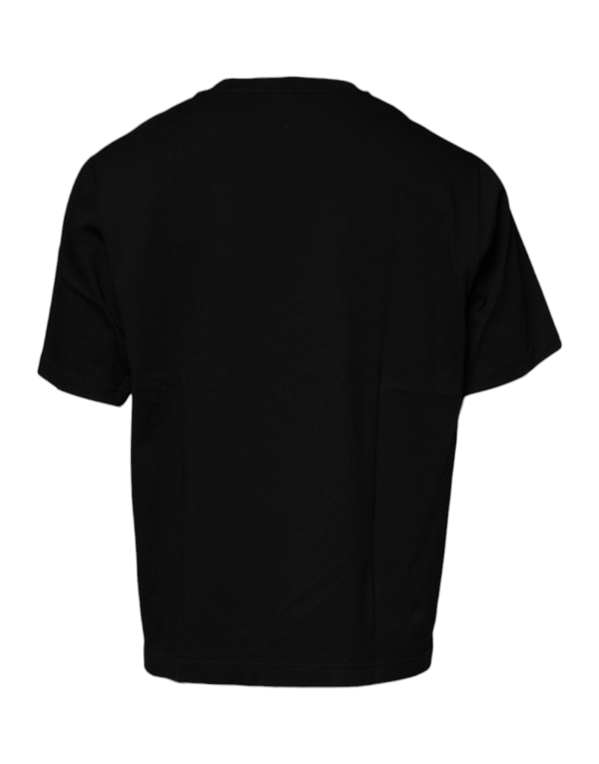 Dolce & Gabbana Black Short Sleeve Crew Neck T-Shirt