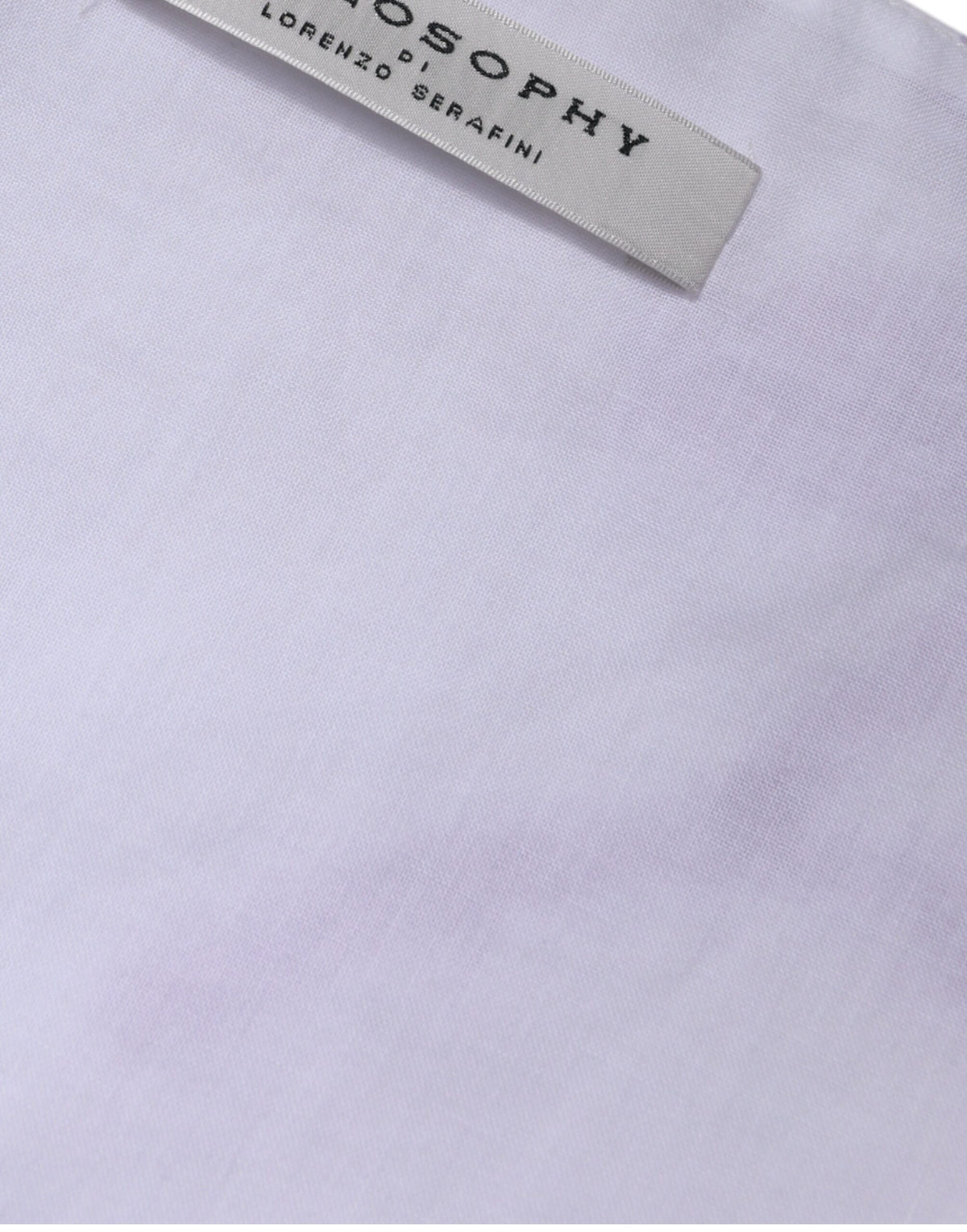 Philosophy Weißes geblümtes Maxikleid aus Baumwolle