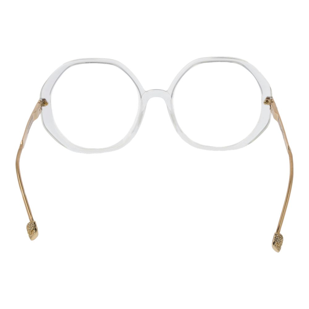 Philipp Plein Eyeglass Frames in Transparent Cellulose Acetate