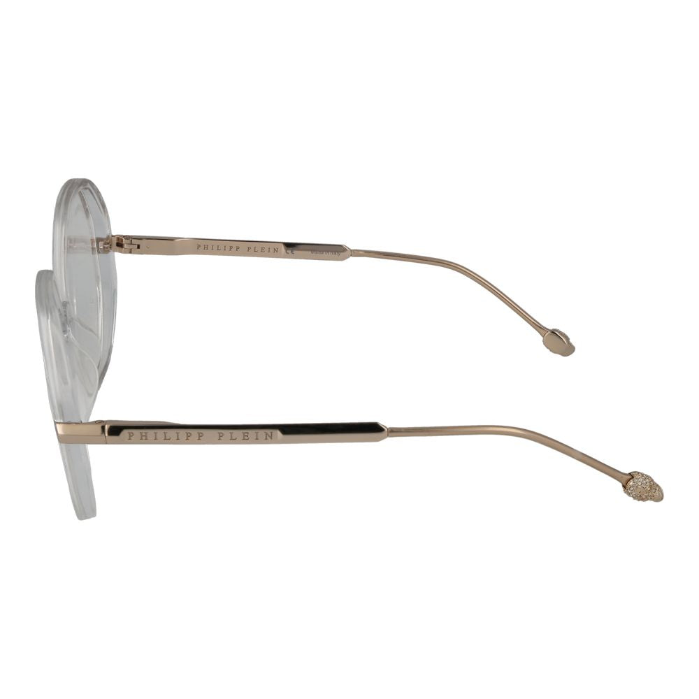 Philipp Plein Eyeglass Frames in Transparent Cellulose Acetate