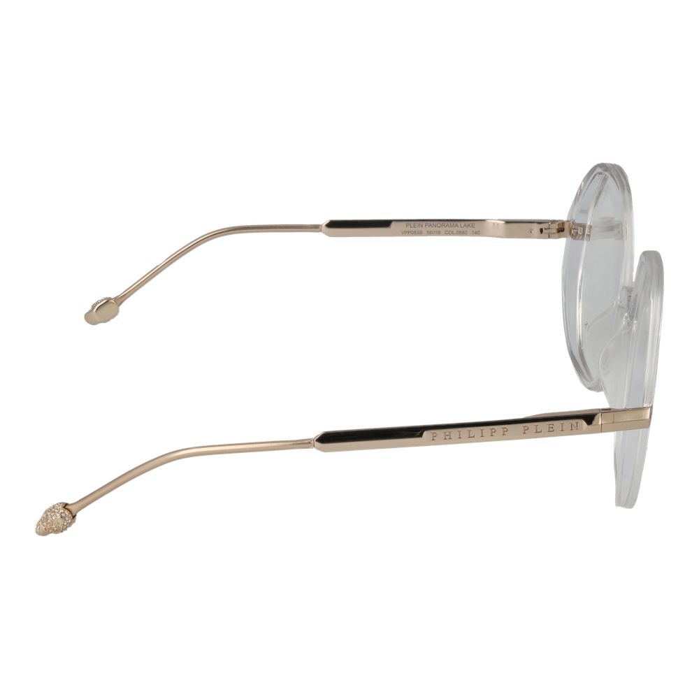 Philipp Plein Eyeglass Frames in Transparent Cellulose Acetate