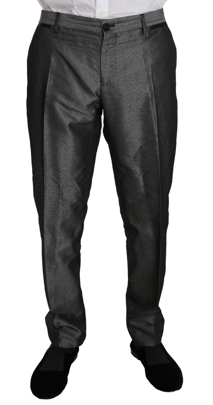 Dolce & Gabbana Grey Patterned MARTINI Suit, 2-piece