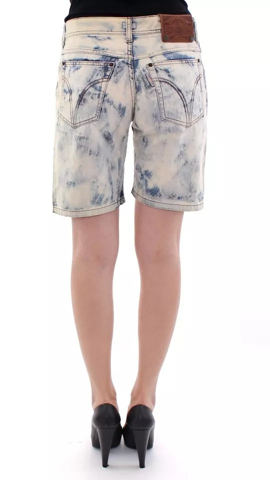 Dolce & Gabbana Blue D&G Washed Cotton Denim Shorts