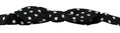 Dolce & Gabbana Black Polka Dot Adjustable Bow Tie