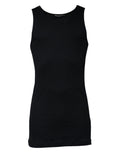 Dolce & Gabbana Black Sleeveless Cotton Round Neck Tank T-Shirt