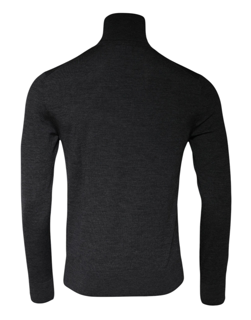 Dolce & Gabbana Grey Wool Knit Turtleneck Sweater