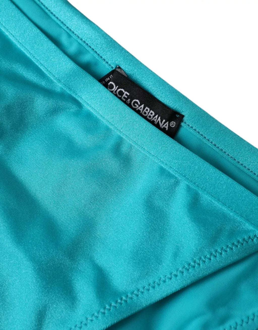 Dolce & Gabbana Blue Green Nylon Swimwear Swimsuit Bottom Bikini