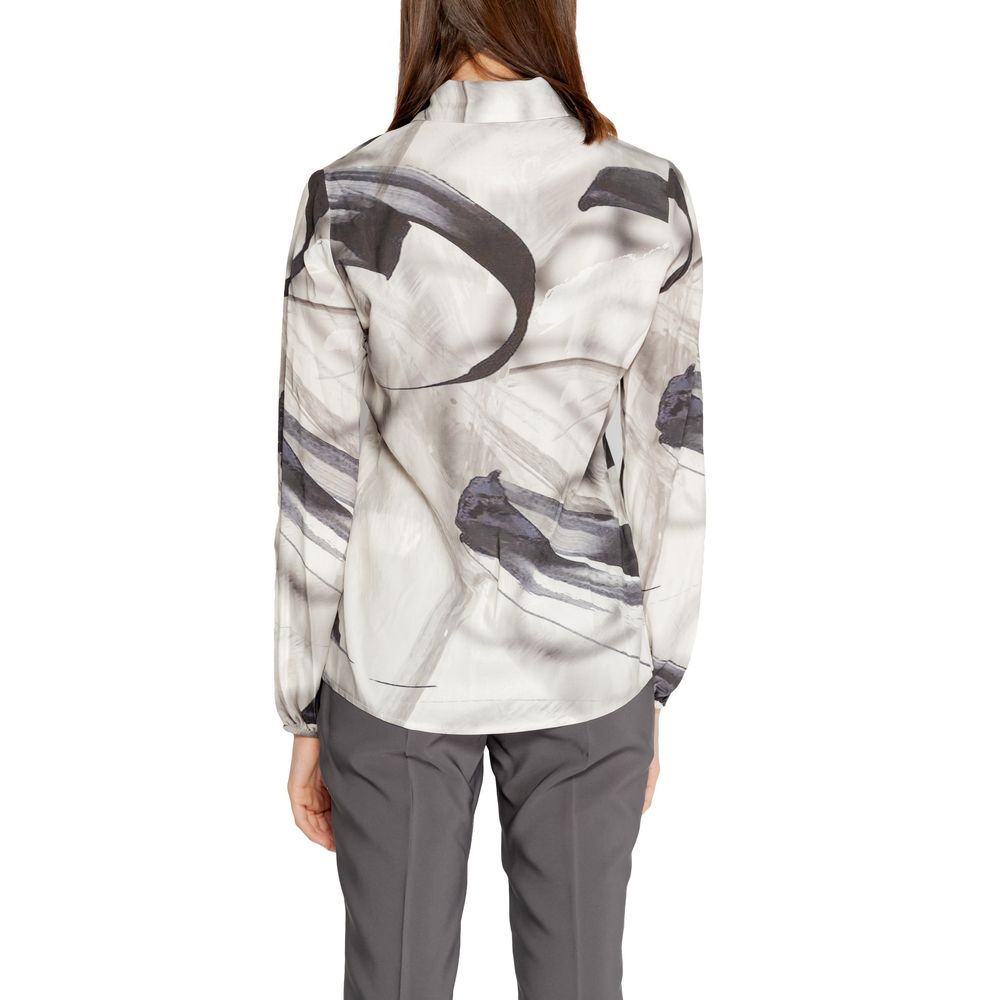 Rinascimento Graue Viskose-Bluse