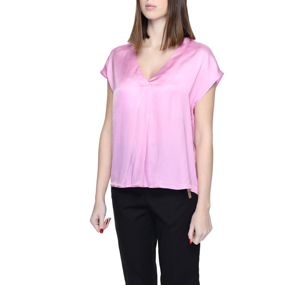 Rinascimento Mehrfarbige Viskose-Bluse