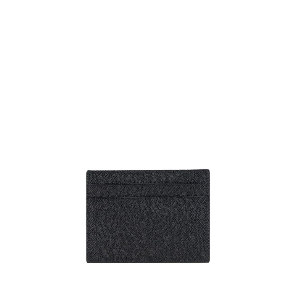 Dolce & Gabbana Black Calfskin Wallet Bos Taurus