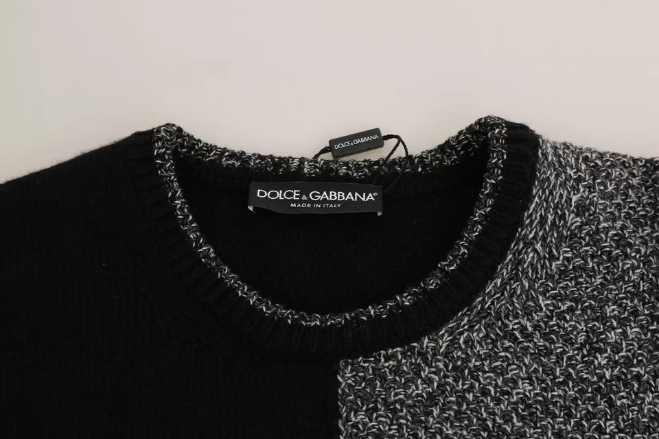 Dolce & Gabbana Multicolor KING Knight Monkey Cashmere Wool Jumper