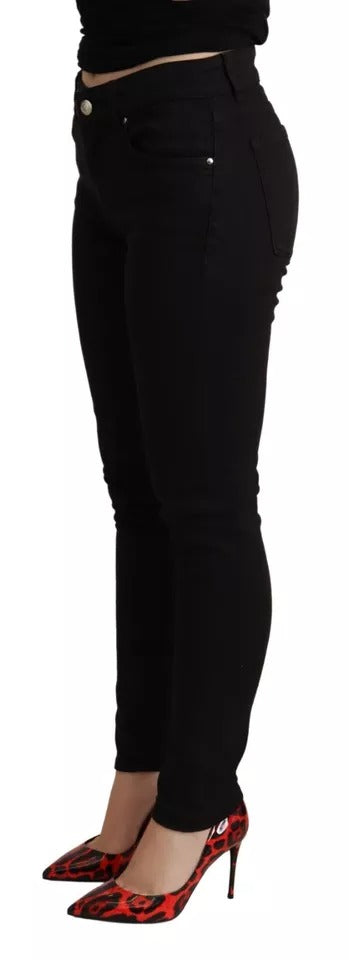 Dolce & Gabbana Black Cotton-Stretch Skinny Denim Jeans