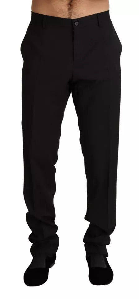 Dolce & Gabbana Schwarzes Kleid Formelle Skinny-Hose