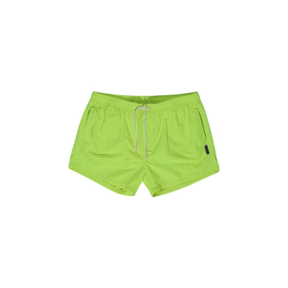 Hamaki-Ho Gelbe Polyester-Badeshorts