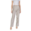 Vero Moda Gray Polyester Pants