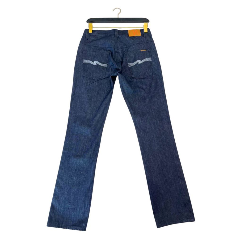 Nudie Jeans Blaue Baumwolle Männer Jeans