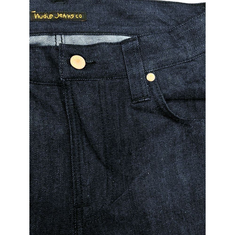 Nudie Jeans Blaue Baumwolle Männer Jeans