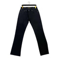Nudie Jeans Black Cotton Denim Jeans