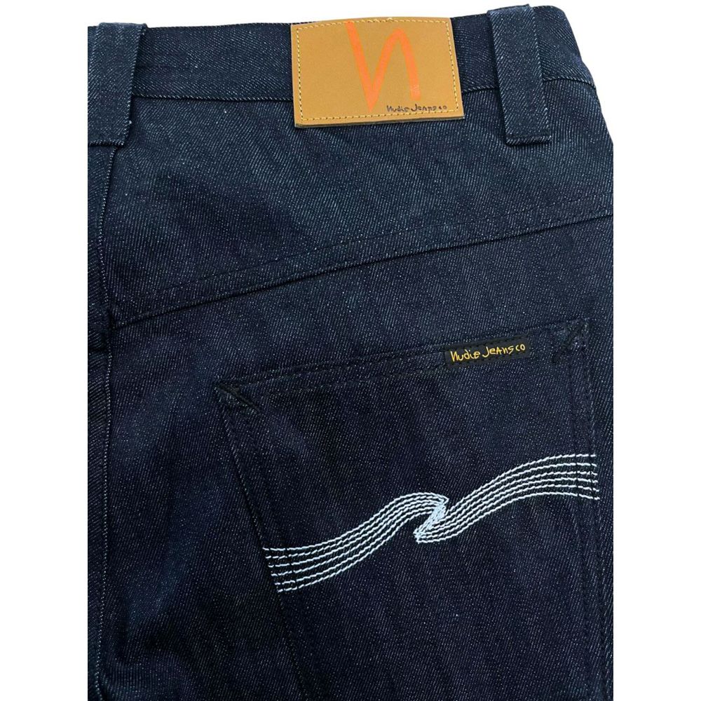 Nudie Jeans Blaue Baumwolle Männer Jeans