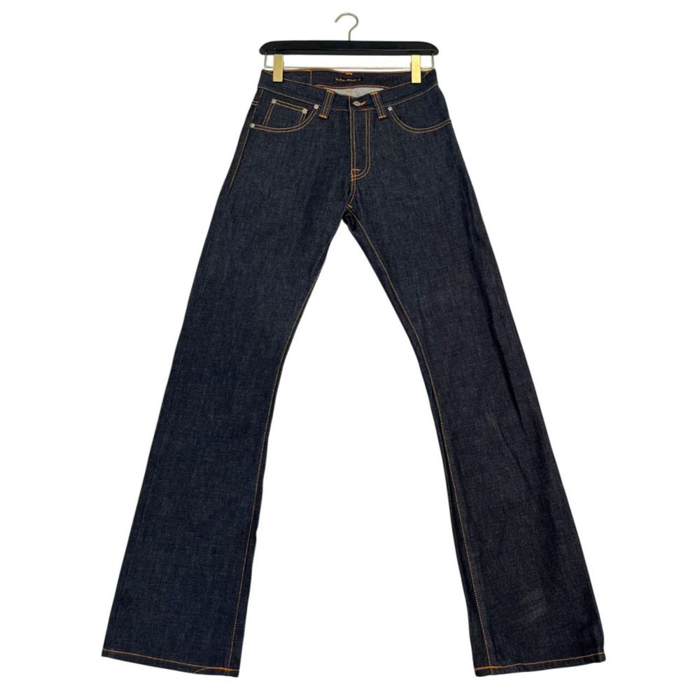 Nudie Jeans Blue Denim Cotton Jeans