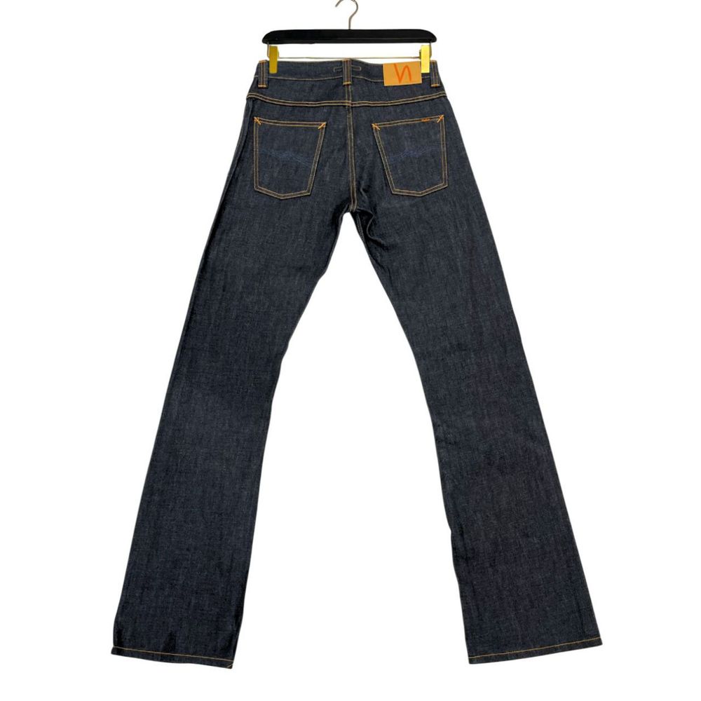 Nudie Jeans Blue Denim Cotton Jeans