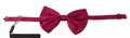 Dolce & Gabbana Pink 100% Silk Adjustable Bow Tie Men