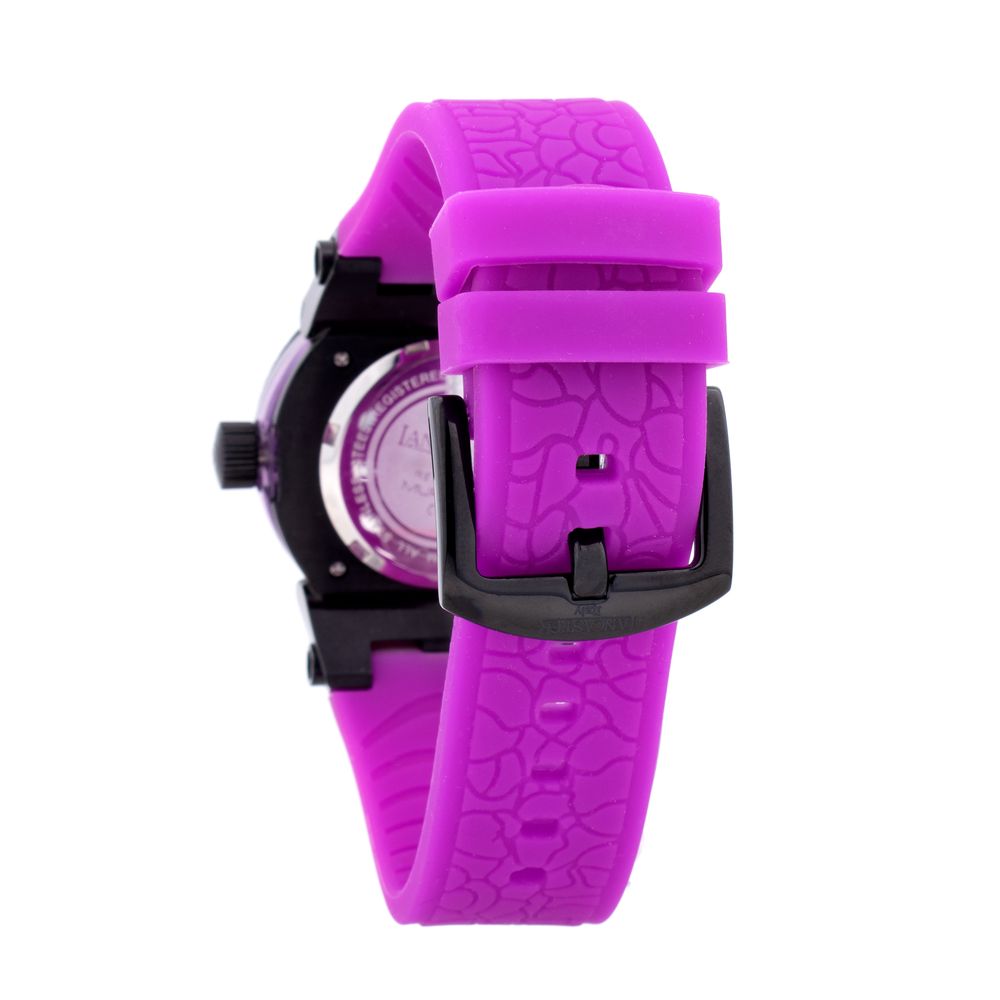 Lancaster Synthetic Wristwatch in Violet