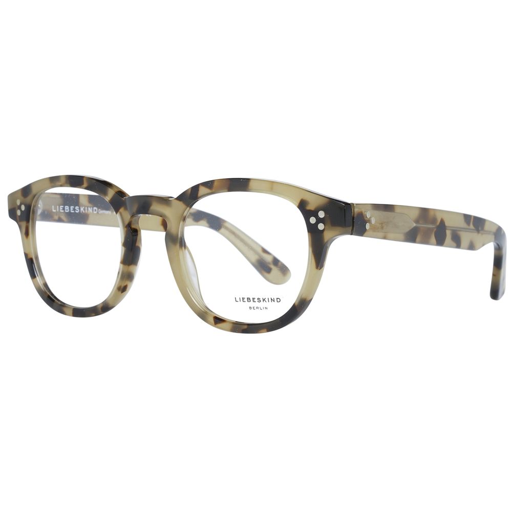 Liebeskind Brown Plastic Eyeglass Frames