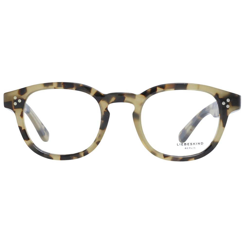 Liebeskind Brown Plastic Eyeglass Frames