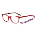 M Missoni Red Acetate Eyeglass Frames