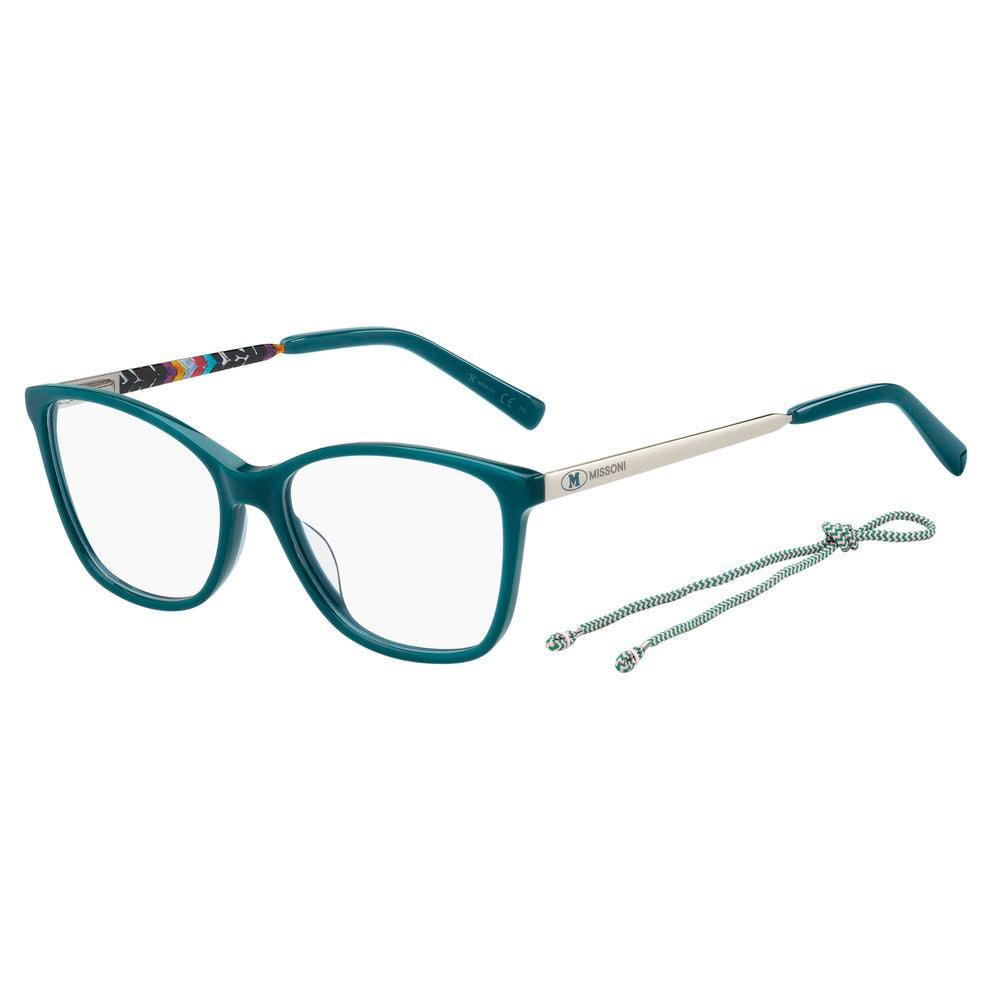 M Missoni Schwarze Acetat-Brillengestelle