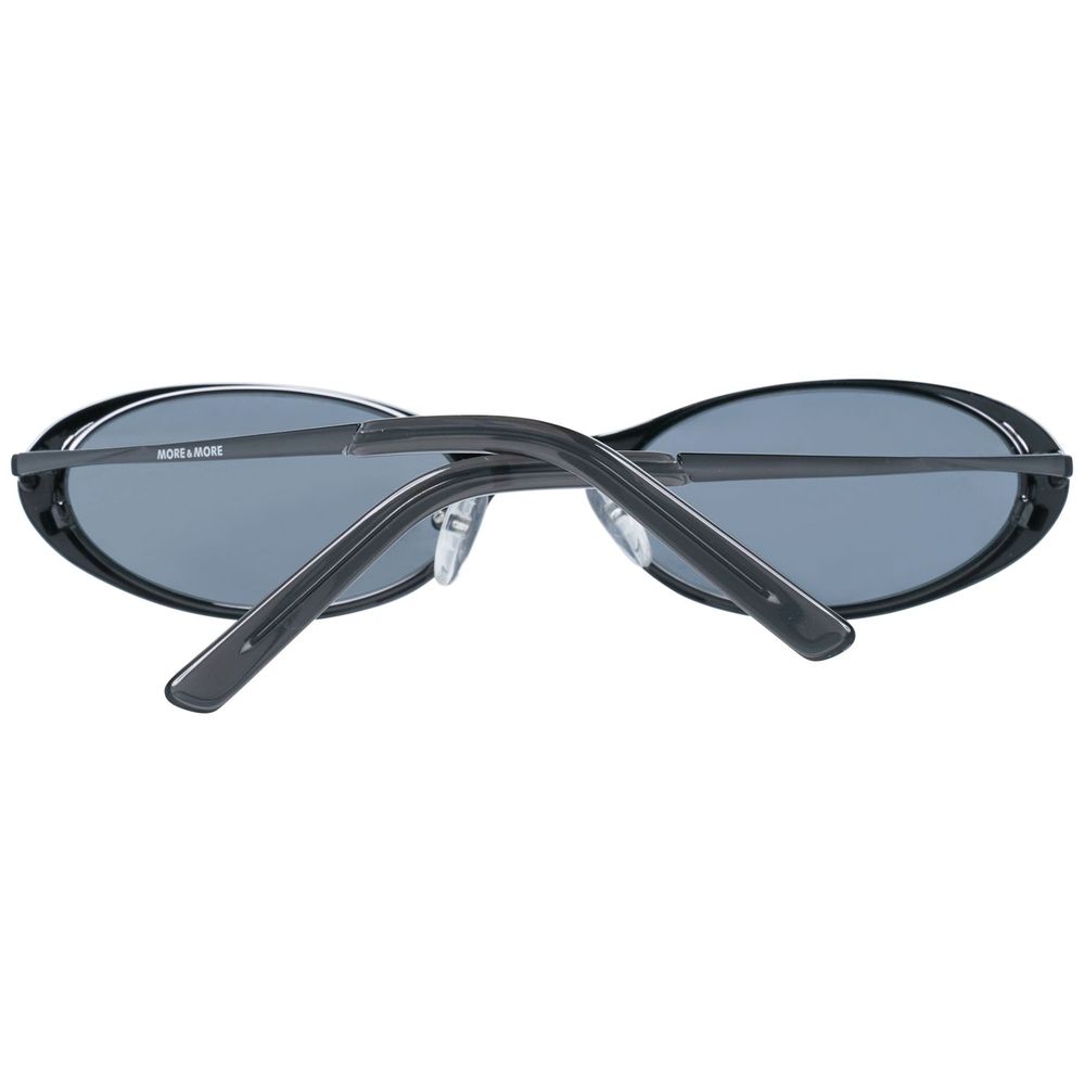 More & More Schwarze Sonnenbrille aus Metall