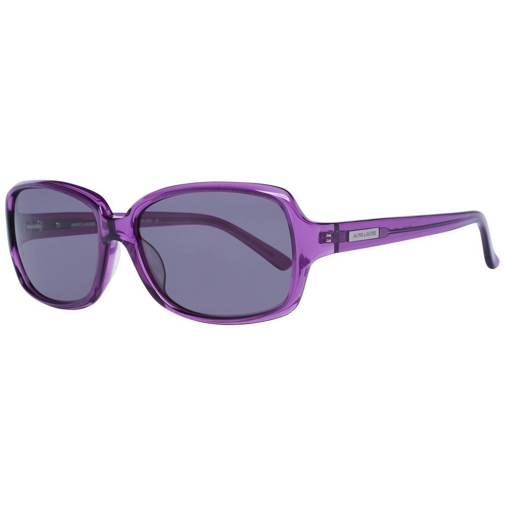 More & More Violette Sonnenbrille aus Kunststoff