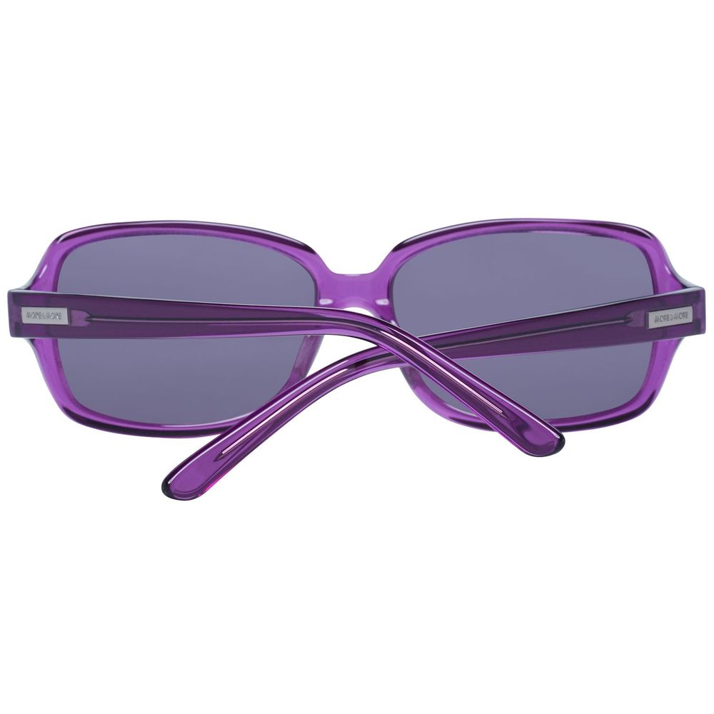 More & More Violette Sonnenbrille aus Kunststoff